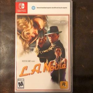 Nintendo switch game “LA NOIRE”